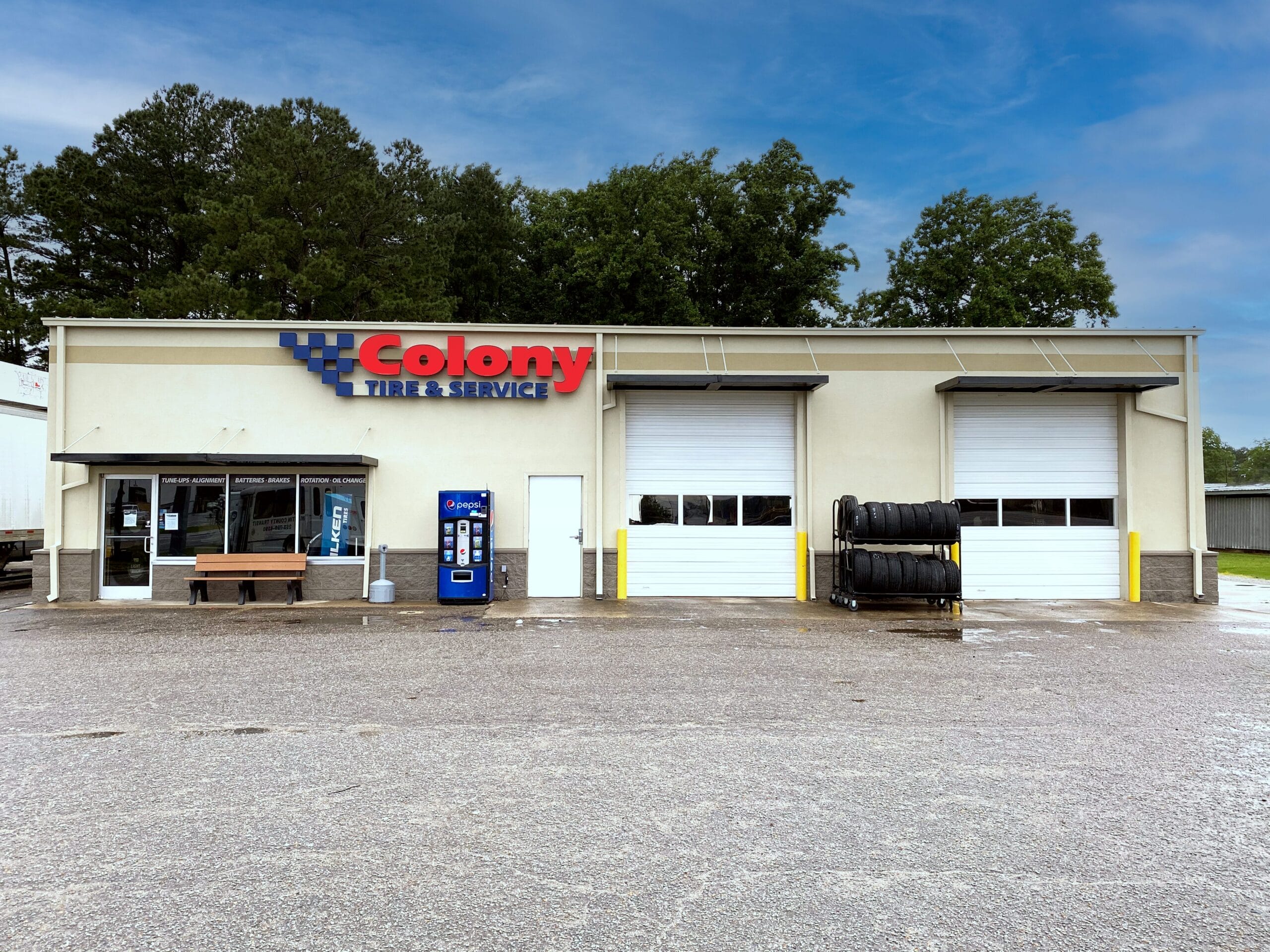 colony tire & service, williamston